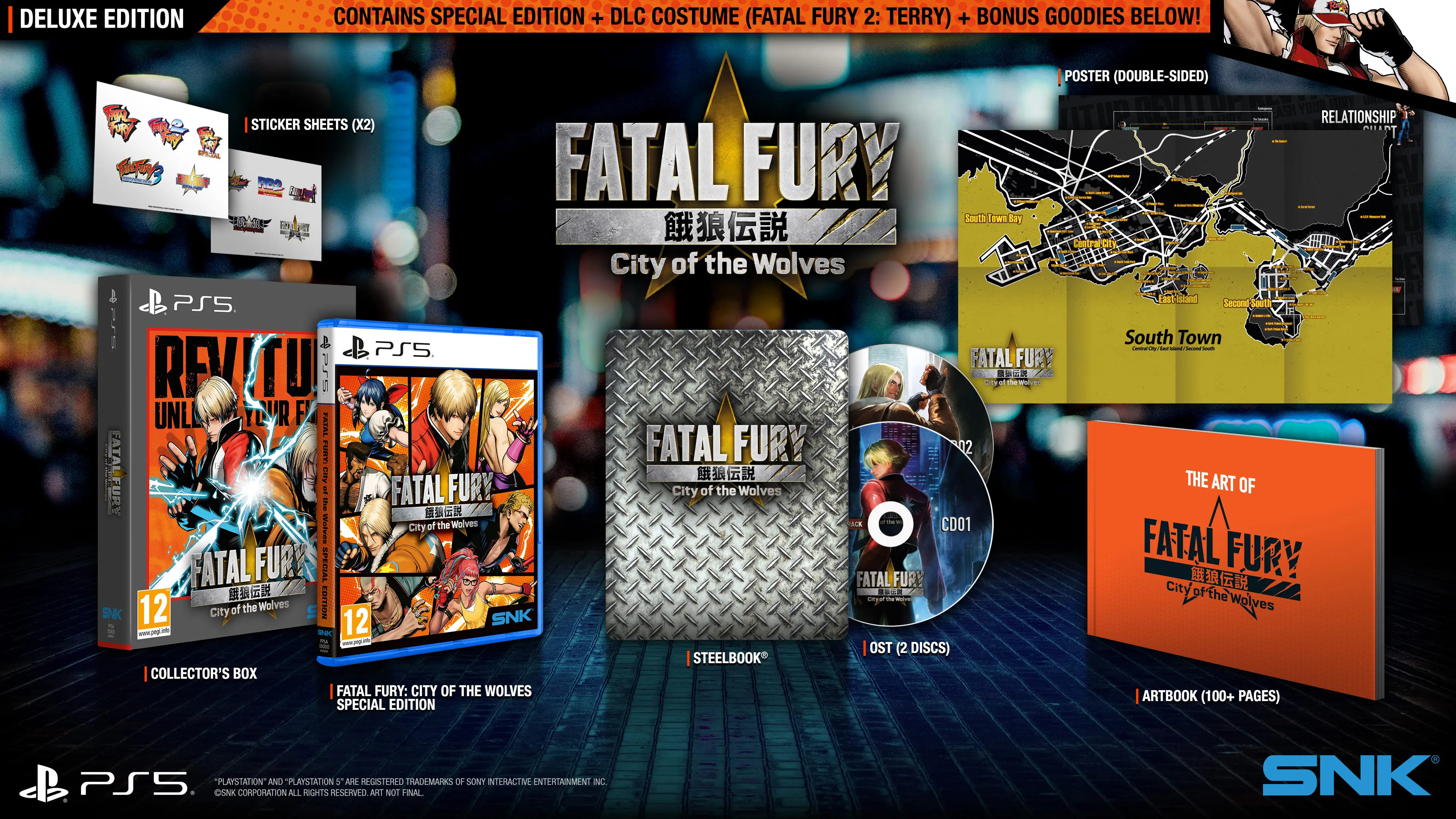 PS5 FATAL FURY City of the Wolves - Deluxe Edition